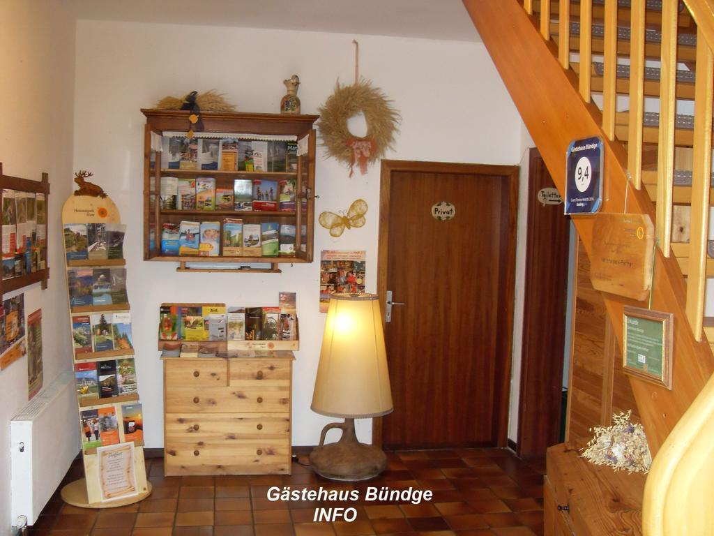 Gaestehaus Buendge Kamschlacken Luaran gambar
